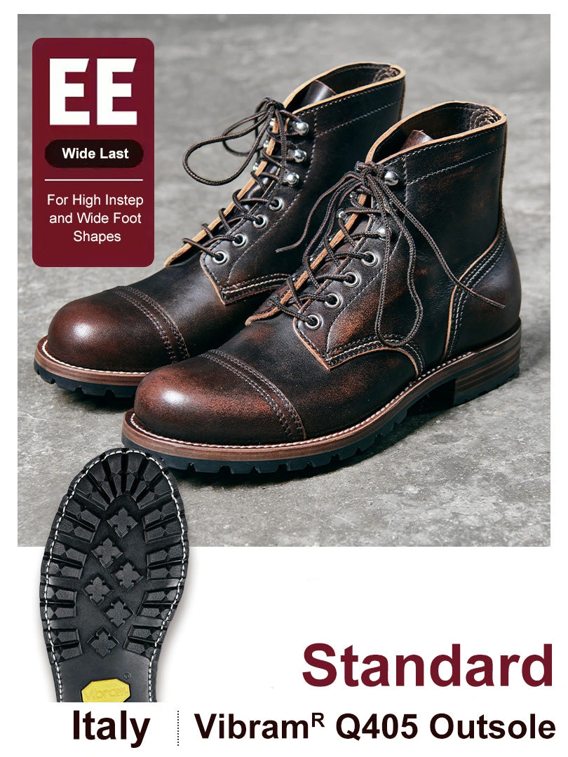 Paratrooper Boots: Timeless Heritage. Built Tough. Ride or Die. Goodyear Welt. Vibram Grip.